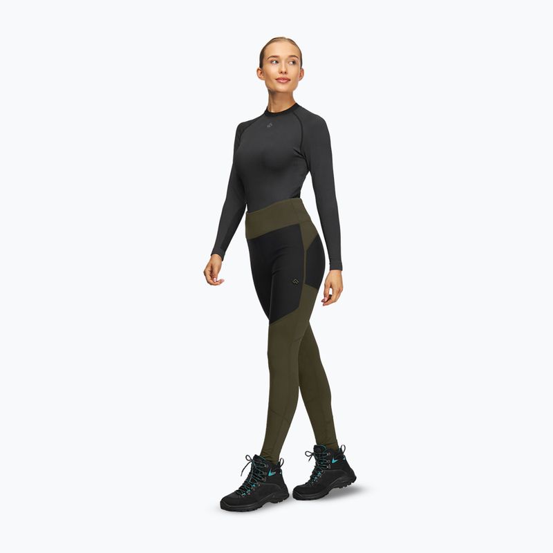 Dámské legíny Alpinus Medium olive 2