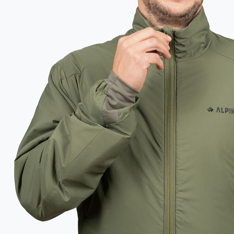 Pánská hybridní bunda Alpinus Wanaka olive 3