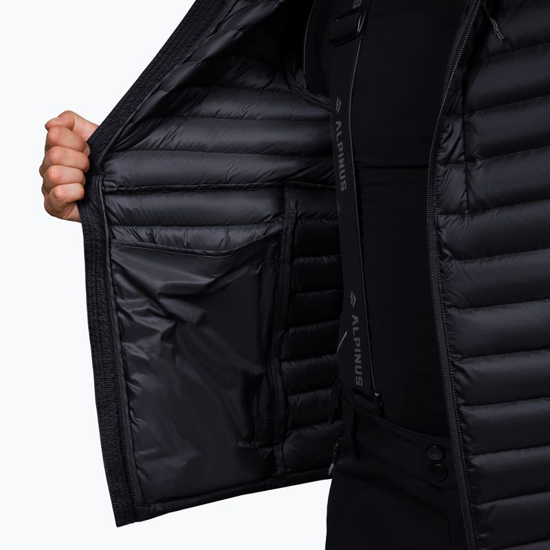 Pánská péřová bunda Alpinus Kiruna black 6