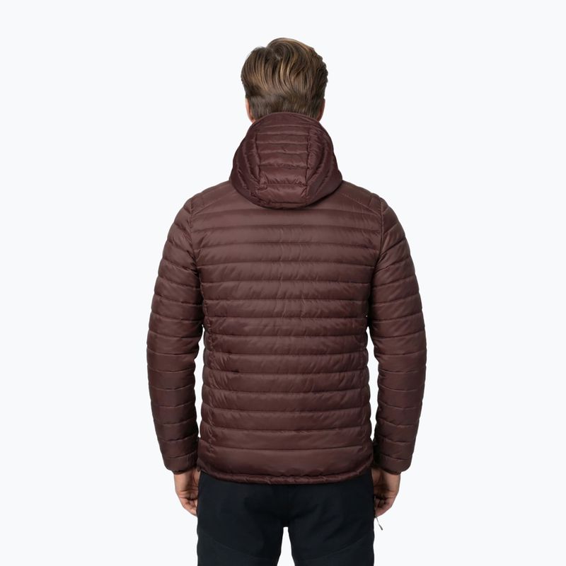 Pánská péřová bunda Alpinus Kiruna brown 2