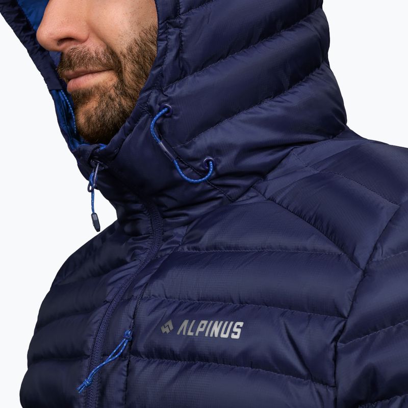 Pánská péřová bunda Alpinus Kiruna navy blue 3