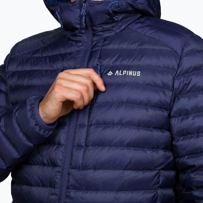 Pánská péřová bunda Alpinus Kiruna navy blue 5