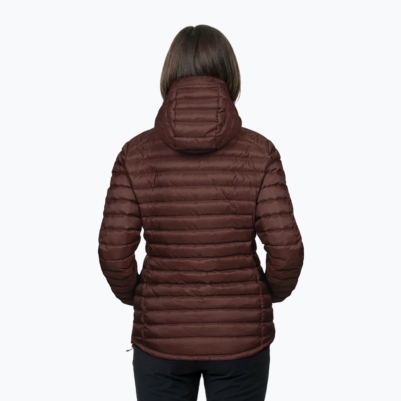 Dámská péřová bunda Alpinus Kiruna brown 2