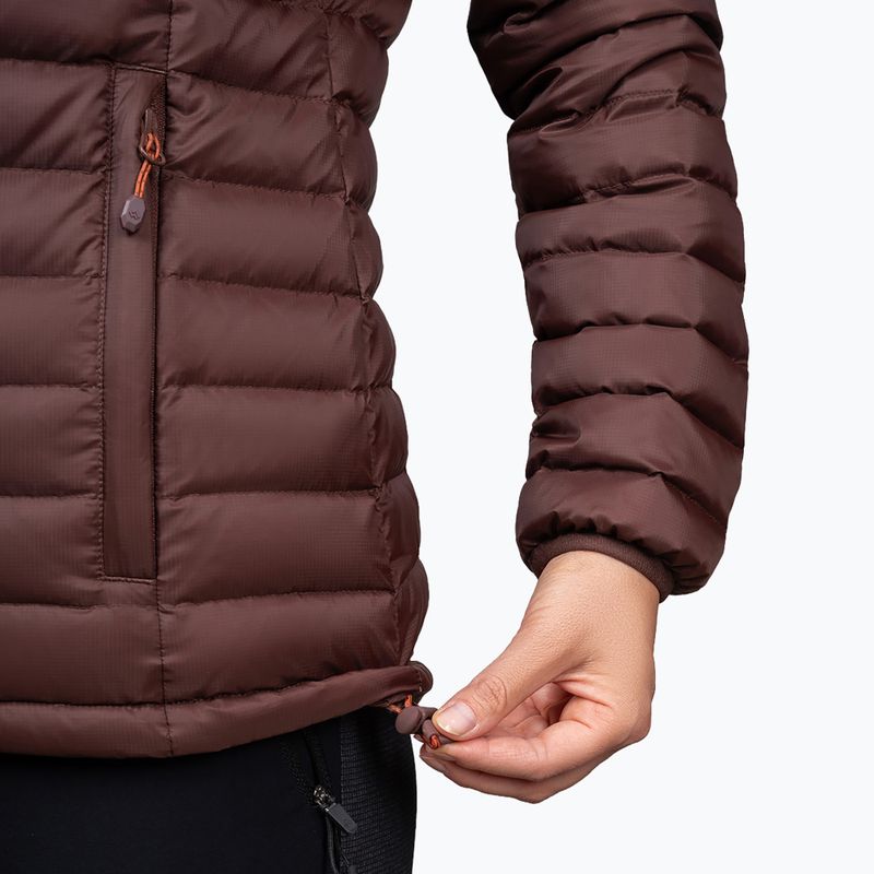 Dámská péřová bunda Alpinus Kiruna brown 9