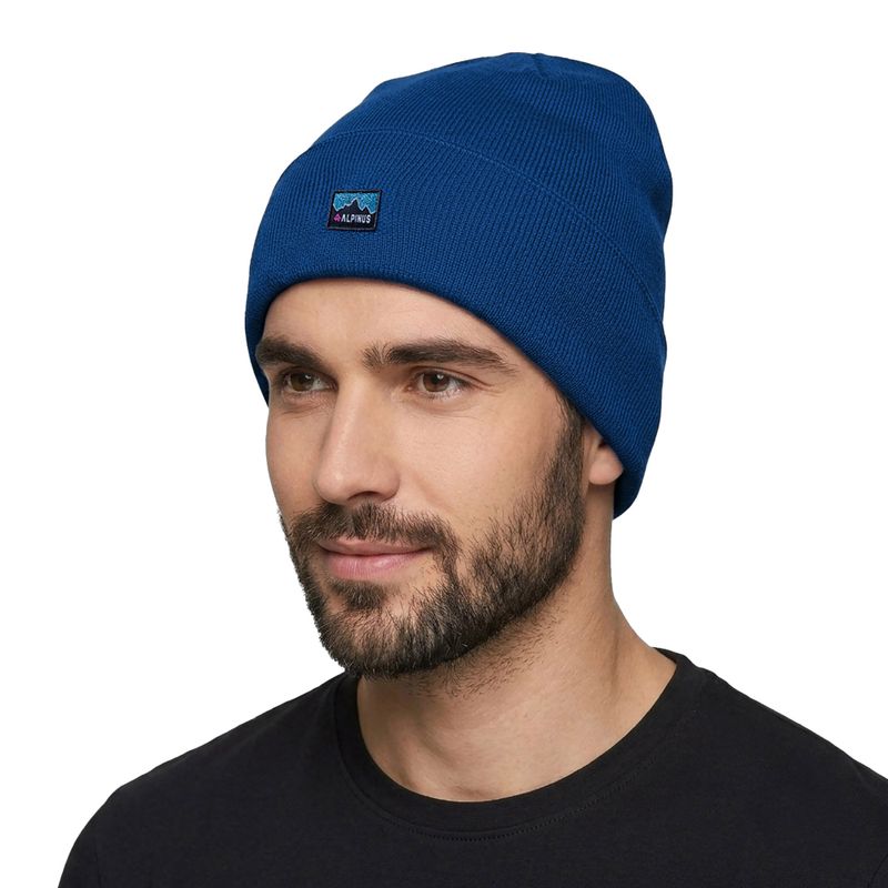 Zimní čepice Alpinus Bleik navy blue 3