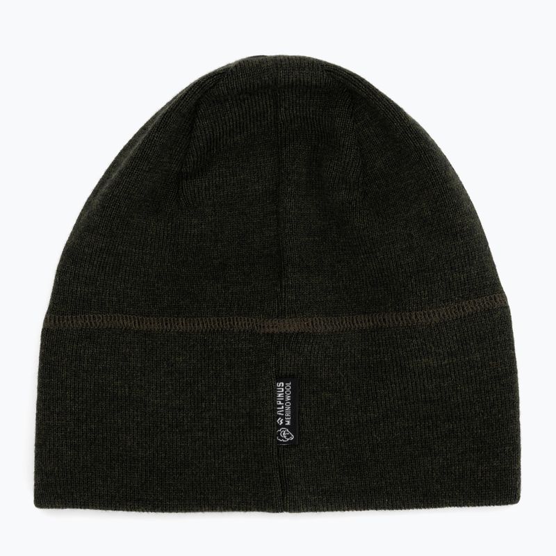 Zimní čepice Alpinus Bleik olive green 2