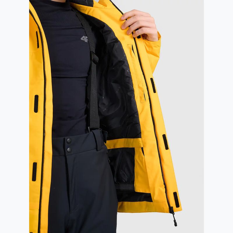 Pánská lyžařská bunda 4F M0793 orange 8