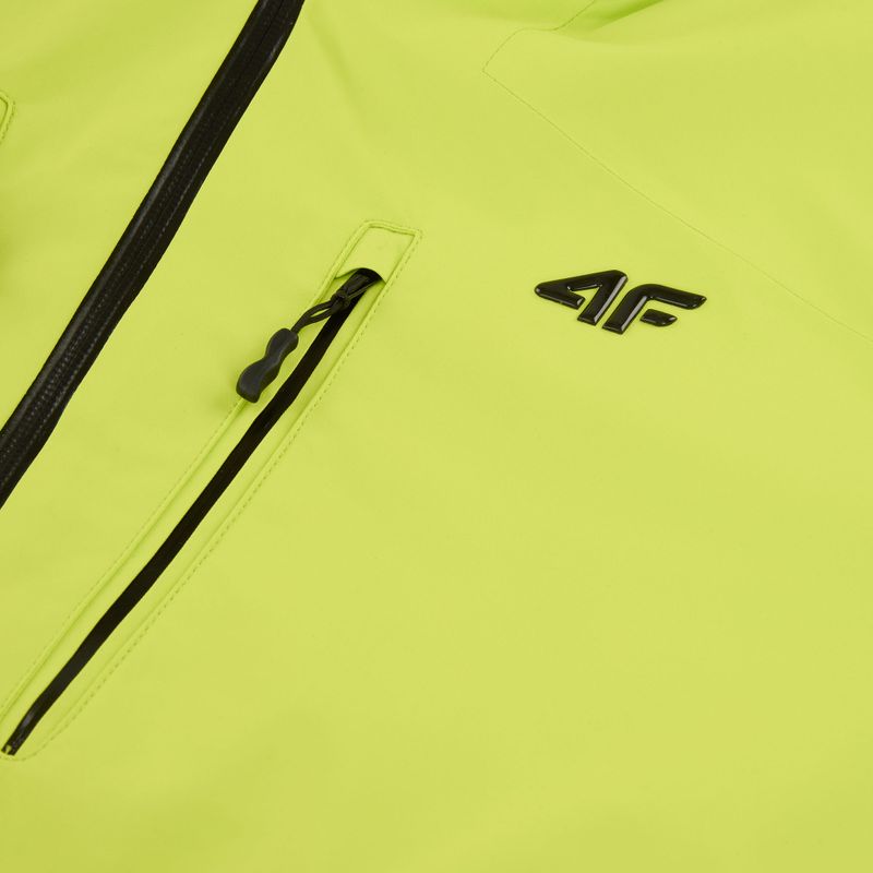 Pánská lyžařská bunda 4F M0997 lime 3
