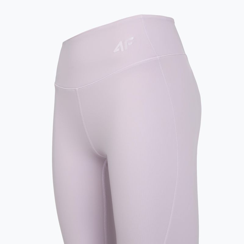 Dámské tréninkové legíny 4F Solar Punk FNK F404 light violet 3