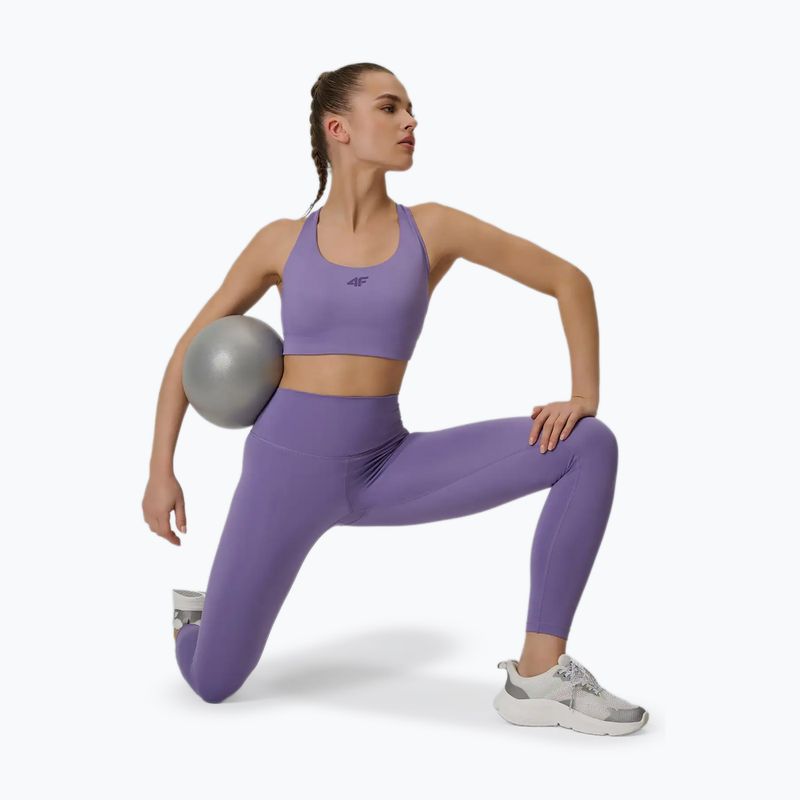 Tréninková podprsenka 4F Multiactive F222 violet 7