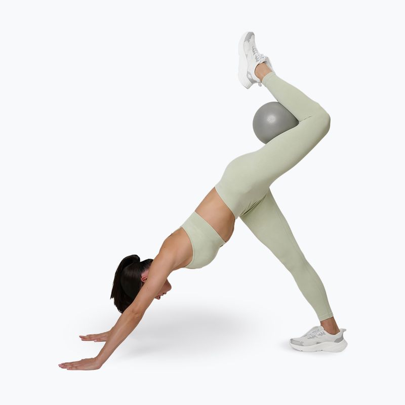 Dámské tréninkové legíny 4F Solar Punk FNK F399 light green allover 6