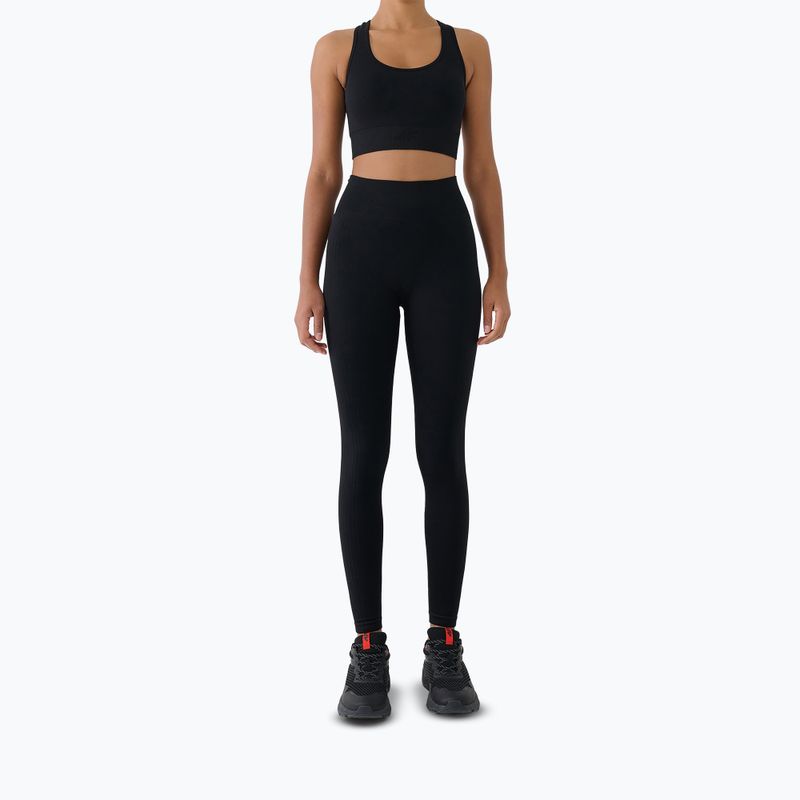 Dámské tréninkové legíny 4F Multiactive FNK F420 deep black 2