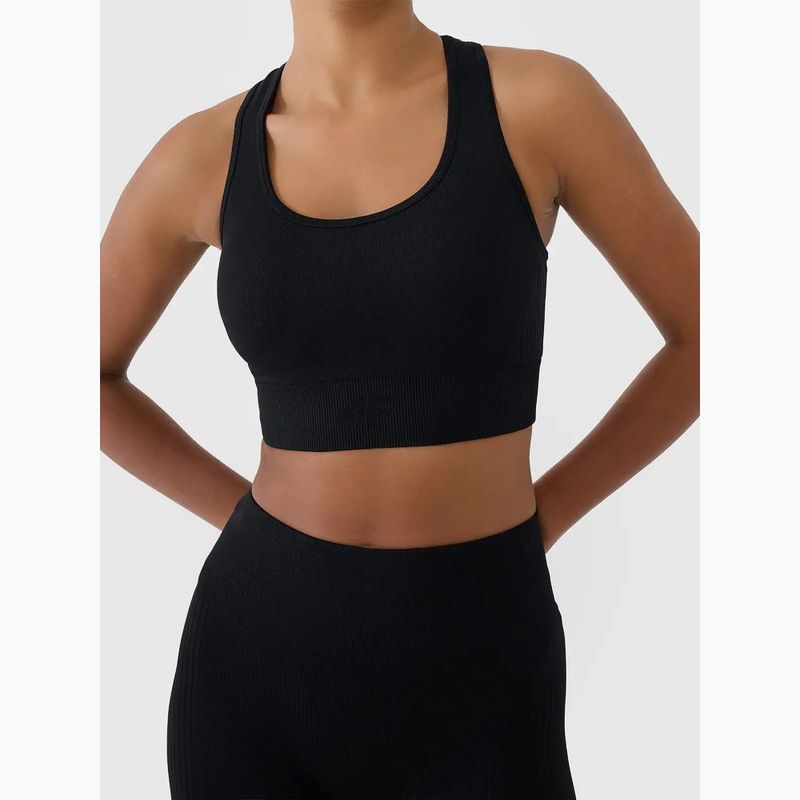 Tréninková podprsenka 4F Multiactive F242 deep black 4