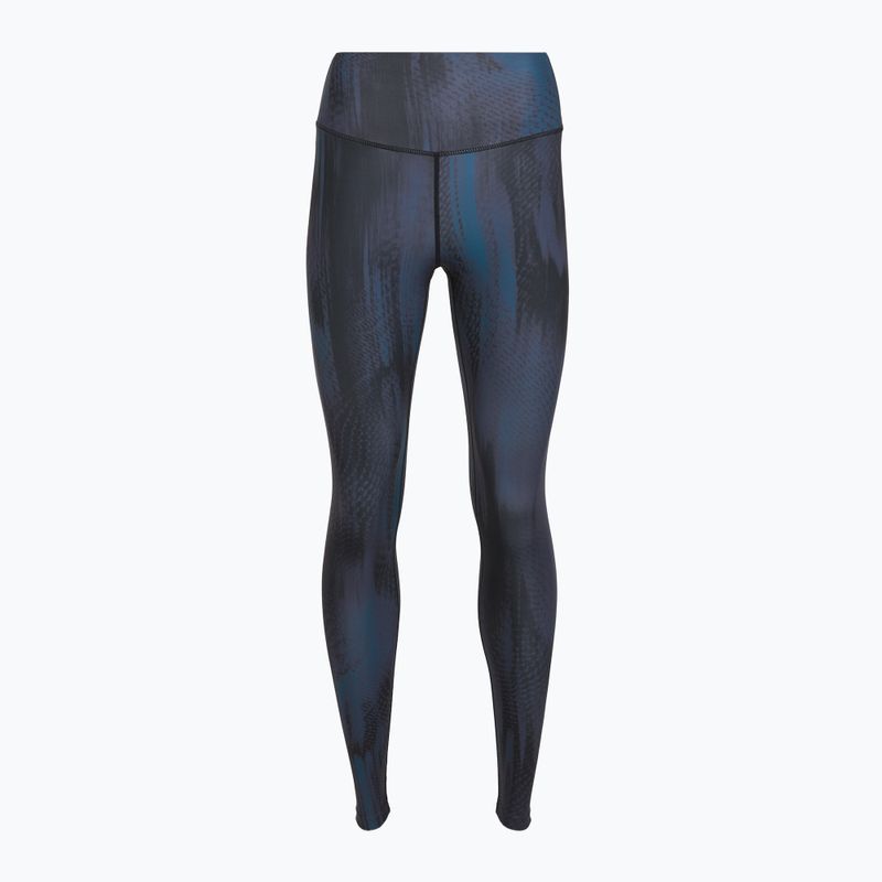 Dámské tréninkové legíny 4F Solar Punk FNK F454 sea green allover 9