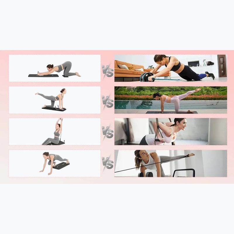 Reformer na pilates Extralink DNXGHJNKERMLPM Black 7