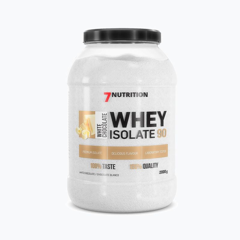 Whey 7Nutrition Isolate 90 bílá čokoláda 7Nu000186 4