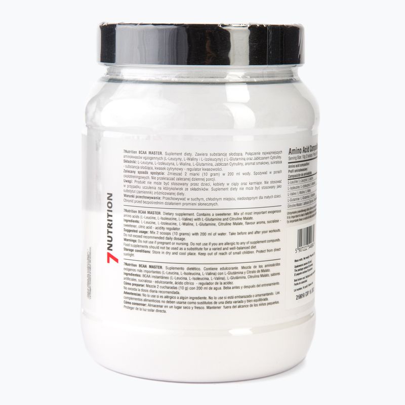 BCAA Master 7Nutrition aminokyseliny 500g malina 7Nu000333-raspberry 2