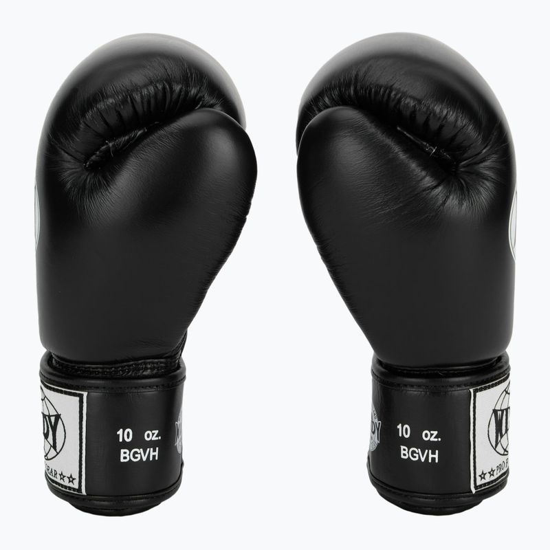 Boxerské rukavice WINDY Classic Genuine Leather black 4