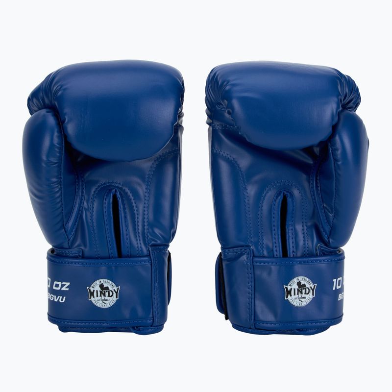 Boxerské rukavice WINDY Classic Synthetic Leather blue 3