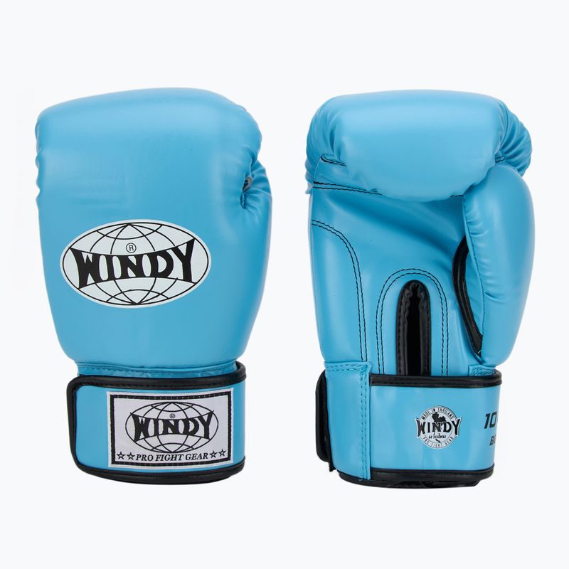 Boxerské rukavice WINDY Classic Synthetic Leather sky blue
