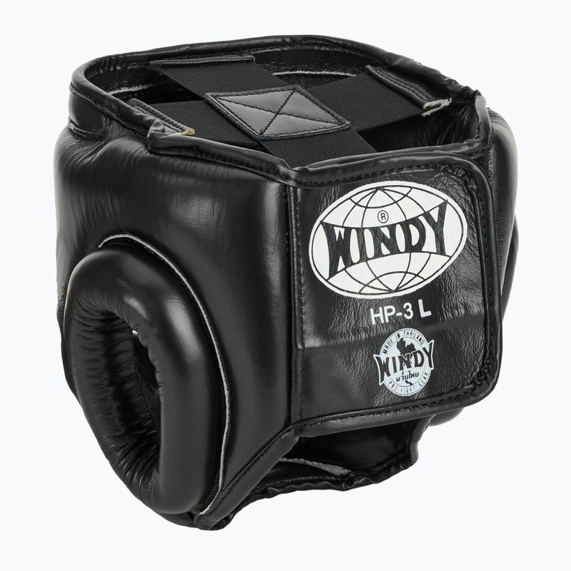 Boxerská helma WINDY Genuine Leather black 3