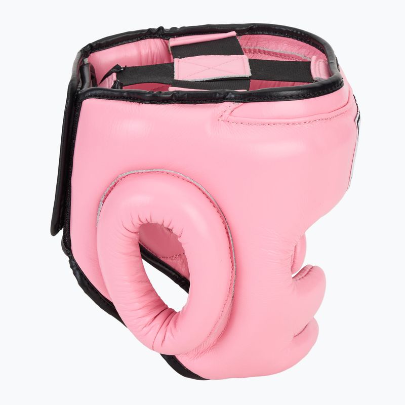 Boxerská helma WINDY Genuine Leather pink 2
