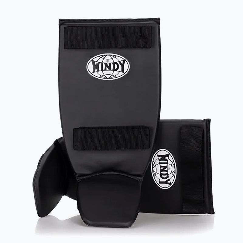 Chrániče holení a chodidel WINDY Classic Double Strap black 10
