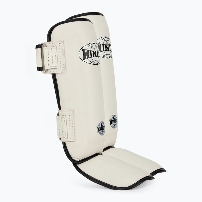 Chrániče holení a chodidel WINDY Classic Double Strap white