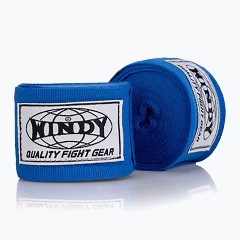 Boxerské bandáže Windy HW-2 450 cm blue 5