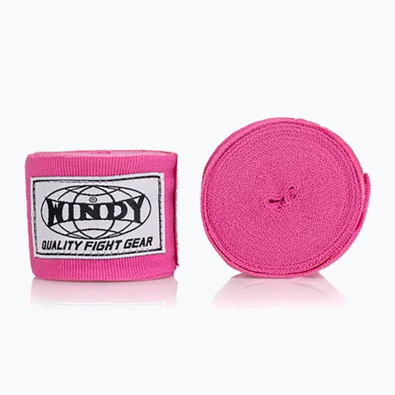 Boxerské bandáže Windy HW-2 450 cm pink 4