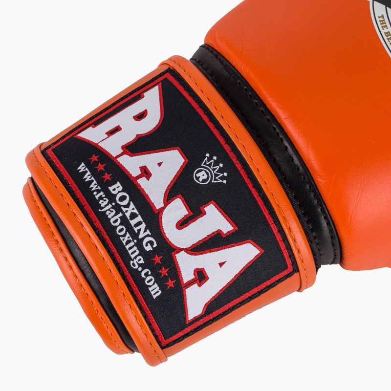 Boxerské rukavice RAJA BOXING Single Standard zGenuine Leather orange 6