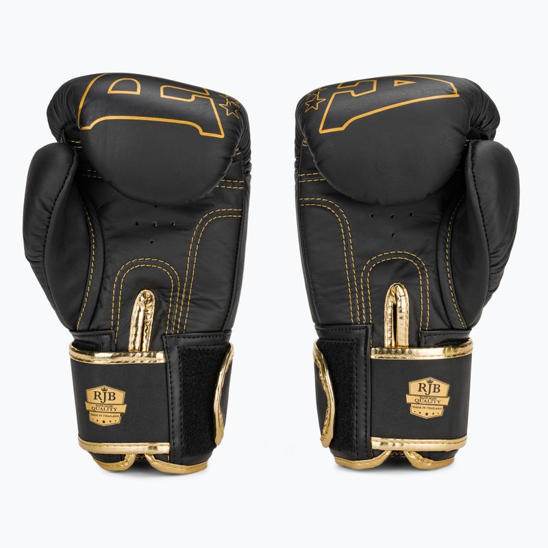 Boxerské rukavice RAJA BOXING Origin Standard Genuine Leather black 3