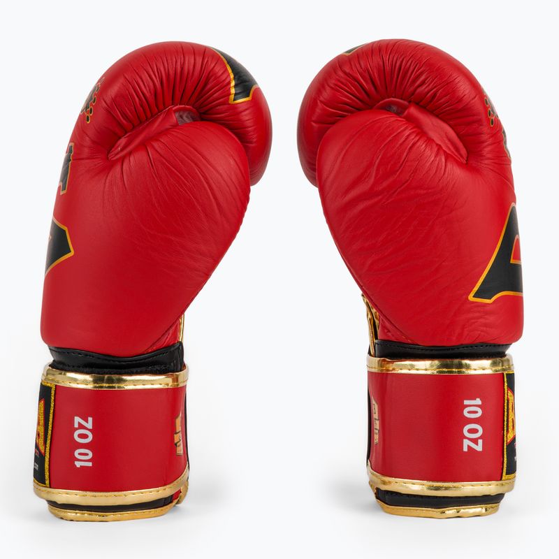 Boxerské rukavice RAJA BOXING Origin Standard Genuine Leather red 4