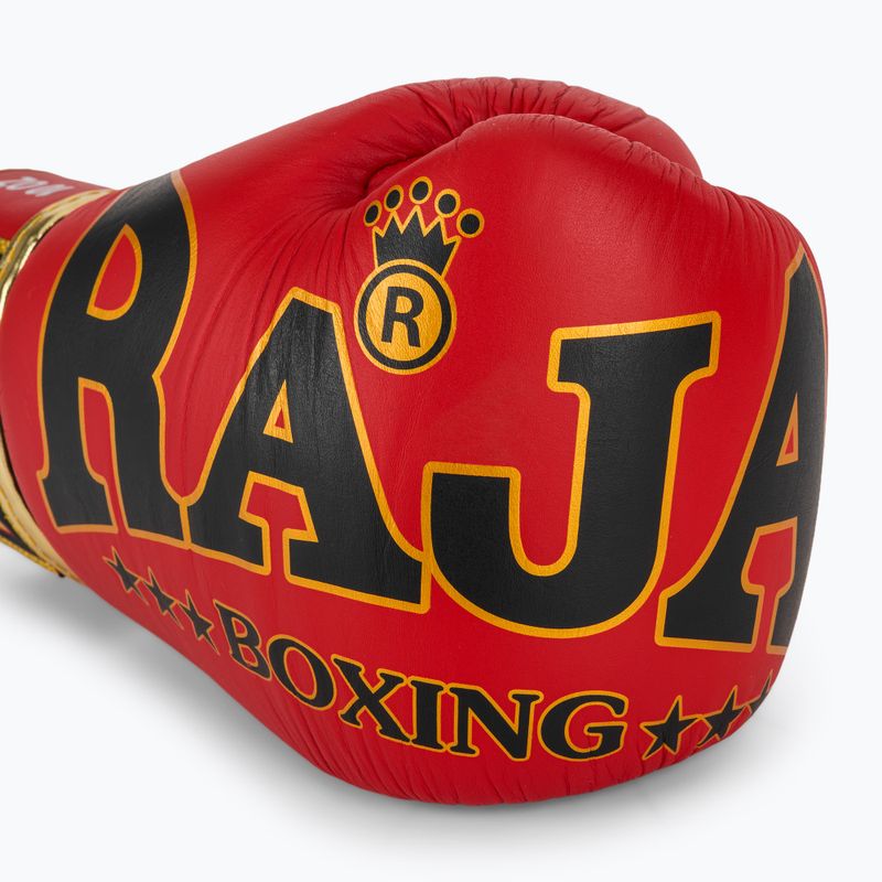 Boxerské rukavice RAJA BOXING Origin Standard Genuine Leather red 5