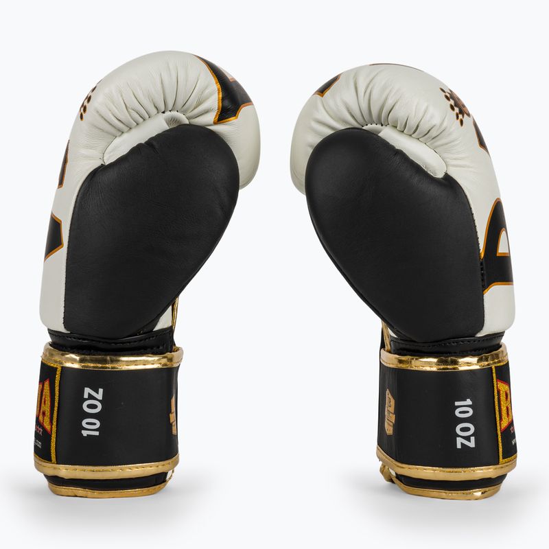Boxerské rukavice RAJA BOXING Origin Standard Genuine Leather white 4
