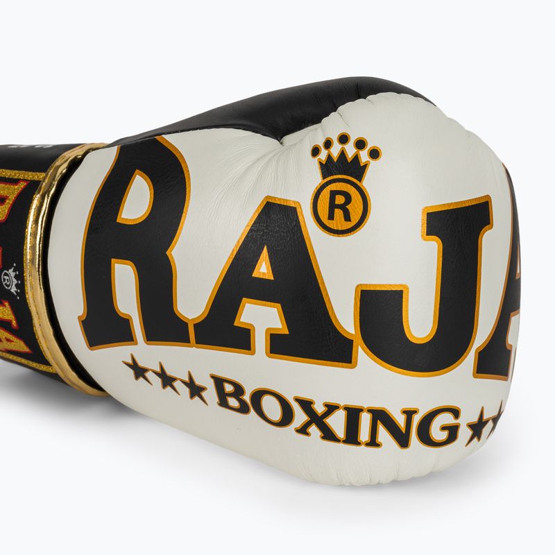 Boxerské rukavice RAJA BOXING Origin Standard Genuine Leather white 5