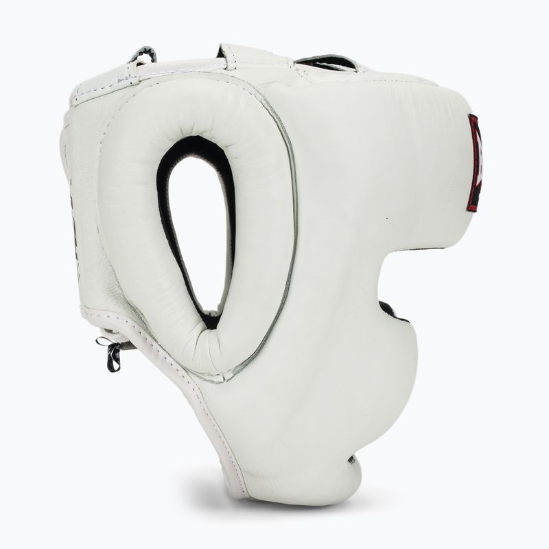 Boxerská helma RAJA BOXING Genuine Leather white 2