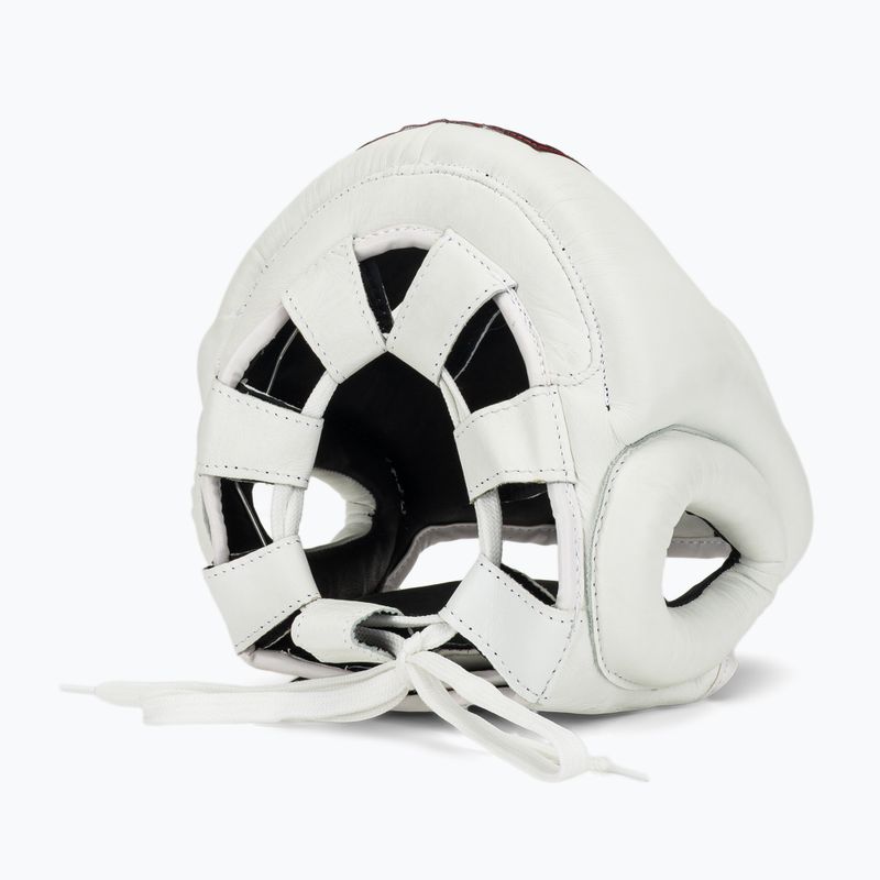 Boxerská helma RAJA BOXING Genuine Leather white 6
