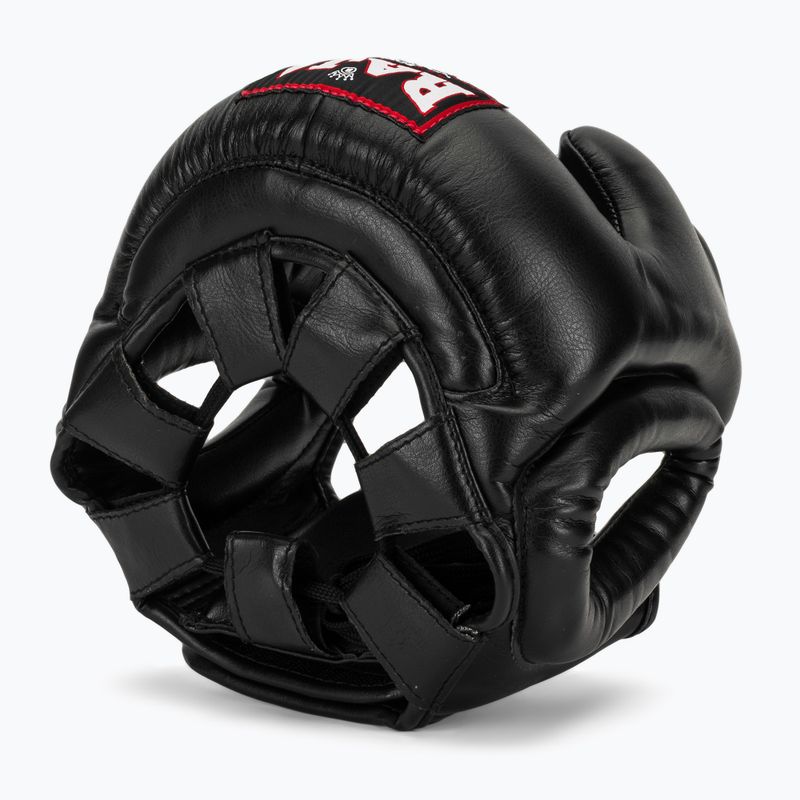 Boxerská helma RAJA BOXING Semi Leather black 6
