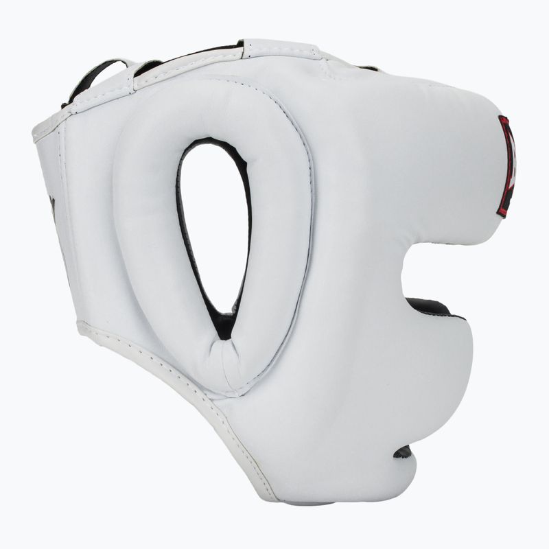 Boxerská helma RAJA BOXING Semi Leather white 2