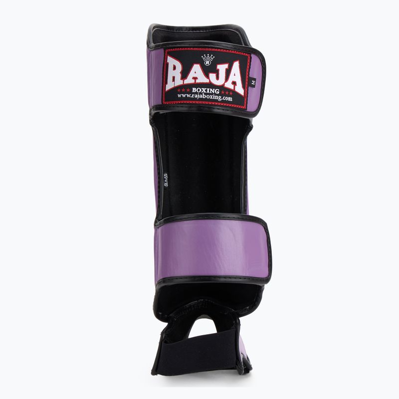 Chrániče holení a chodidel RAJA BOXING Lightweight Shin Guards Genuine Leather purple 5