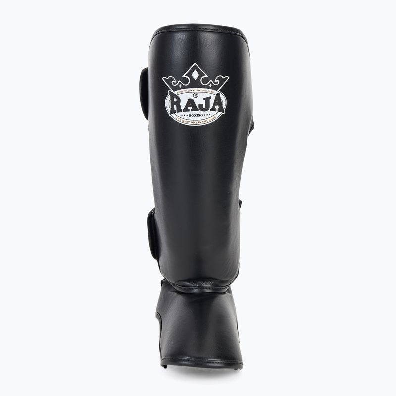 Chrániče holení a chodidel RAJA BOXING Lightweight Shin Guards Semi Leather black 4
