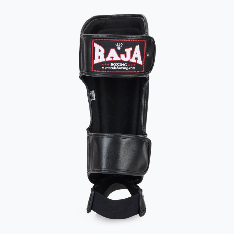 Chrániče holení a chodidel RAJA BOXING Lightweight Shin Guards Semi Leather black 5