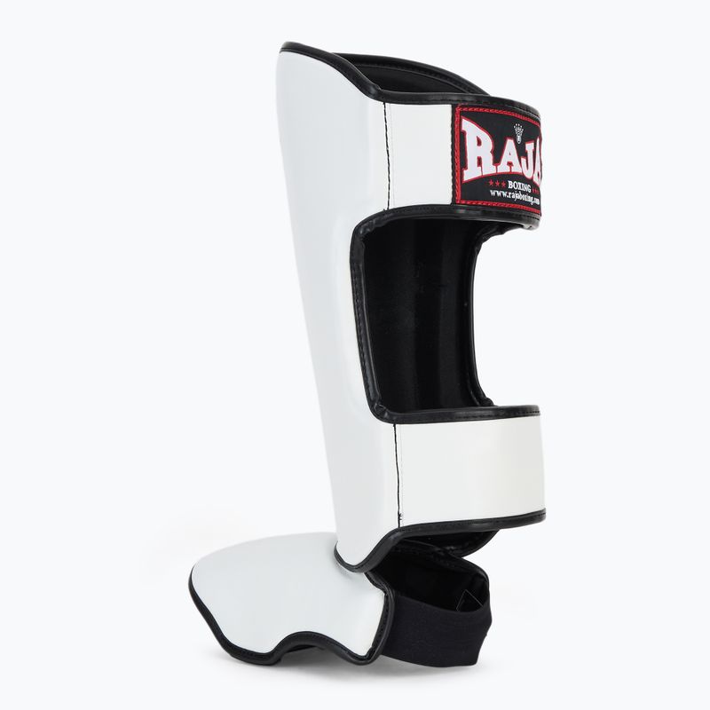 Chrániče holení a chodidel RAJA BOXING Lightweight Shin Guards Semi Leather white 3