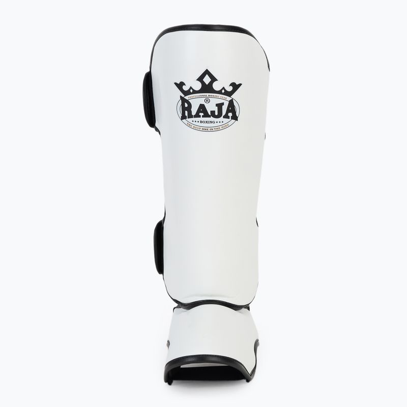 Chrániče holení a chodidel RAJA BOXING Lightweight Shin Guards Semi Leather white 4