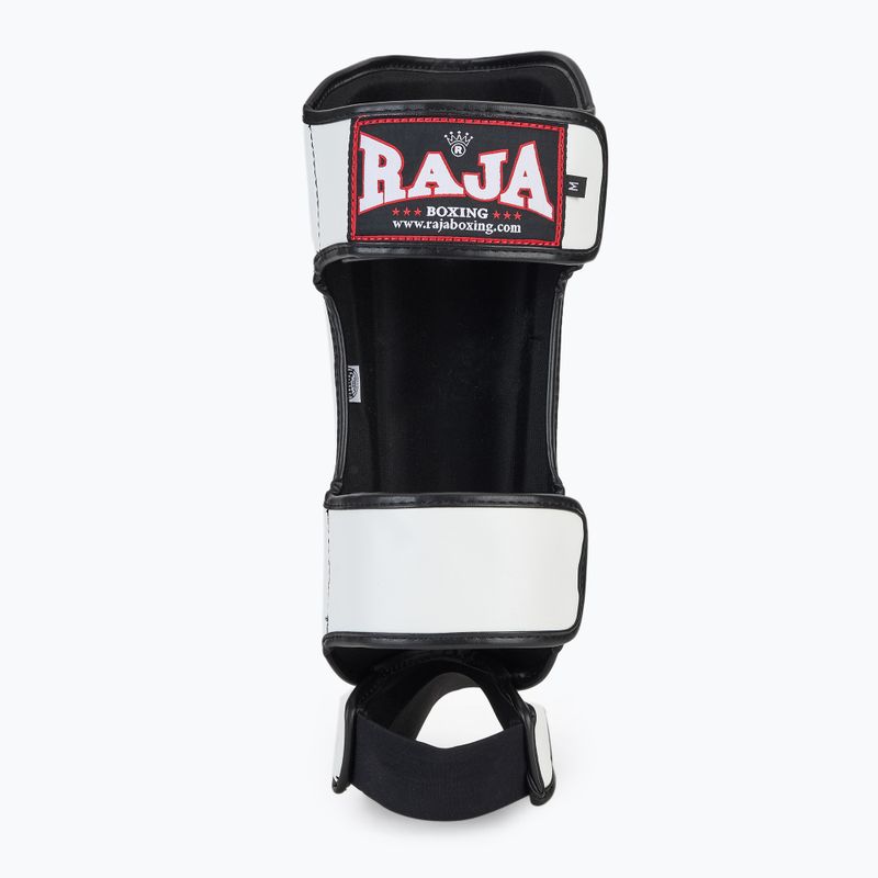 Chrániče holení a chodidel RAJA BOXING Lightweight Shin Guards Semi Leather white 5