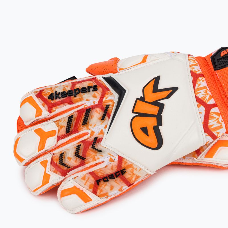 Brankářské rukavice 4keepers Force V 2.20 RF oranžovo-bílé 4663 4