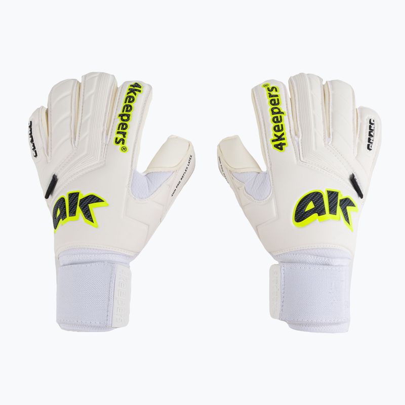 Dětské brankářské rukavice 4keepers Champ Carbo V RF Strap bílé