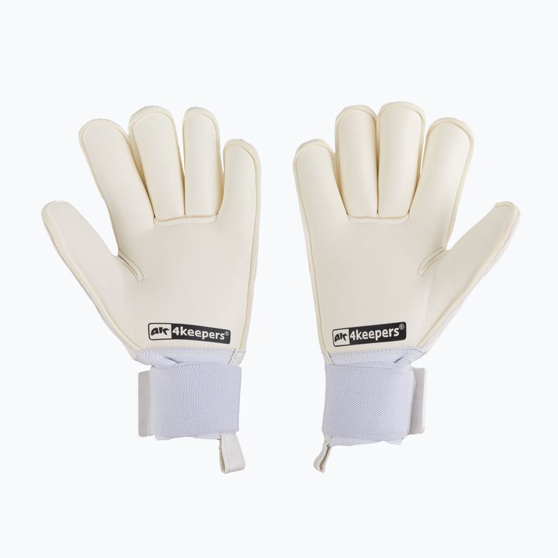 Dětské brankářské rukavice 4keepers Champ Carbo V RF Strap bílé 2