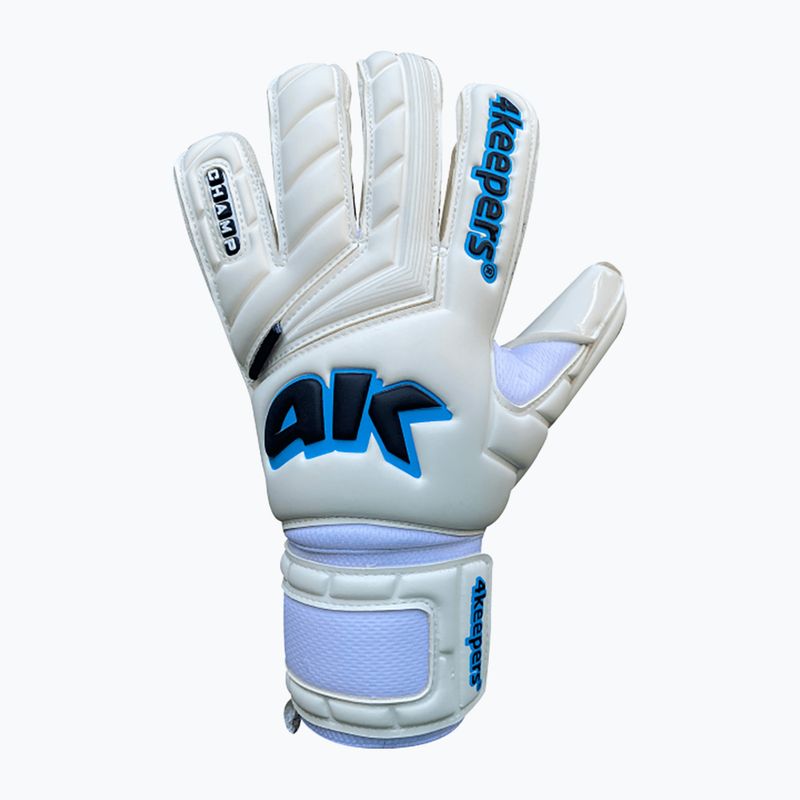 Dětské brankářské rukavice 4keepers Champ Aq Contact V Hb bílo-modré 4
